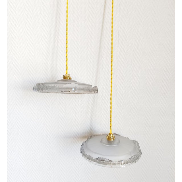 Art Deco Pendant Lights, 1930s, Set of 2 For Sale - Image 10 of 10