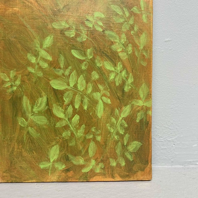 1980s Makoto Igarashi, Wildflowers, 1980s, Oil on Canvas For Sale - Image 5 of 10