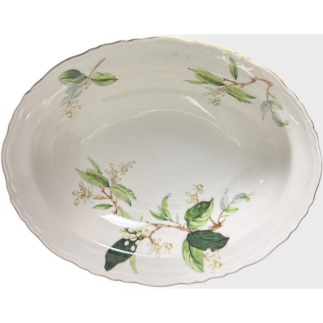 White Vintage Theodore Haviland New York Orange Blossom Fine China Dinnerware 88 Piece Set For Sale - Image 8 of 18