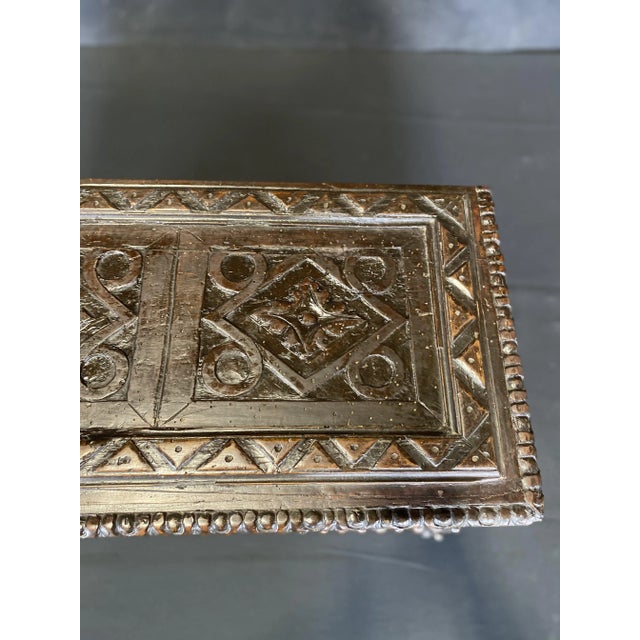 Wood Large French Period 18th Century Carved Renaissance Casket For Sale - Image 7 of 13