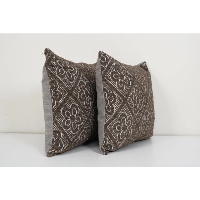 Handmade Turkish Kilim Pillow • Decorative Pillow Vintage Rug Pillow • Pair Pillow Handwoven Vintage Kilim Pillow • Throw...