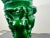 Curt Schlevogt Art Deco Malachite Glass Vase, 1930's For Sale In New York - Image 6 of 14
