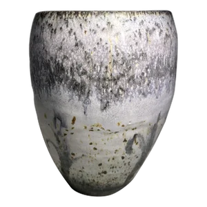2012 Dimitri Shapovalov Lavc Signed Stoneware Art Studio Pottery Handmade Vase