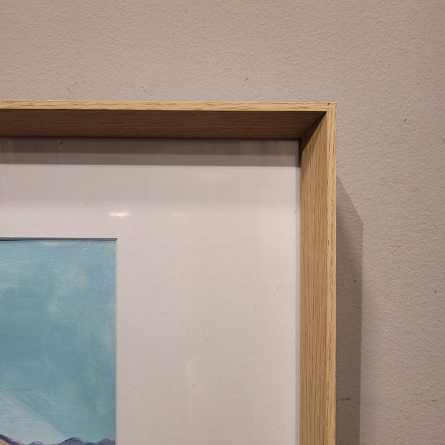 After Paul Cézanne, The Bay of Marseille, View from L'estaque, 1920s, Gouache on Paper, Framed For Sale - Image 12 of 18
