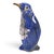 Gemstone Miniature Hand Painted Penguin Figurine With Glass Eyes & Metal Beak 2.1" For Sale - Image 7 of 12