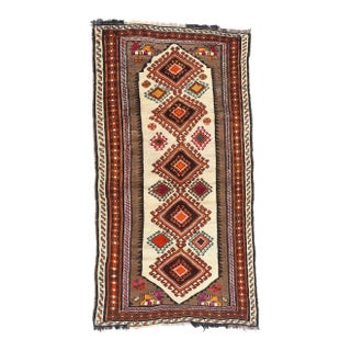 Vintage Persian Shiraz Rug, 03'09 X 06'10 For Sale