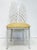 Modern Vintage Painted Cut Iron Monstera Leaf Chairs With Cushions, Set of 4 For Sale - Image 3 of 8