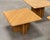 1980s Nesting Tables in Light Oak, 1980s, Set of 3 For Sale - Image 5 of 10