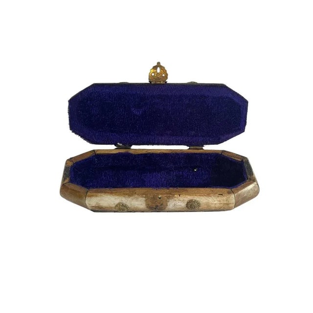 Vintage Jewelry Box, 20th Century For Sale - Image 4 of 9