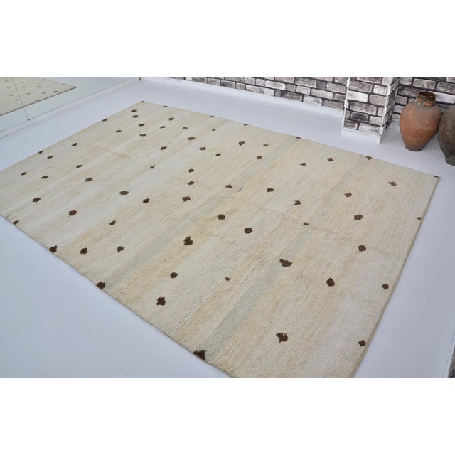 Oversize Oushak Vintage Hemp Runner For Sale - Image 4 of 10