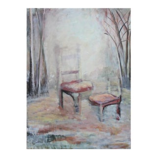 Lin Swanner Abstract Chair Still Life in a Forest 2000 For Sale