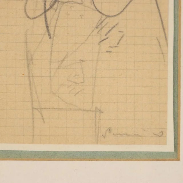 Emilio Scanavino, Figure, Artwork on Paper For Sale - Image 5 of 7