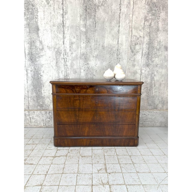 1920s Chest of Drawers in Veneer For Sale - Image 5 of 14