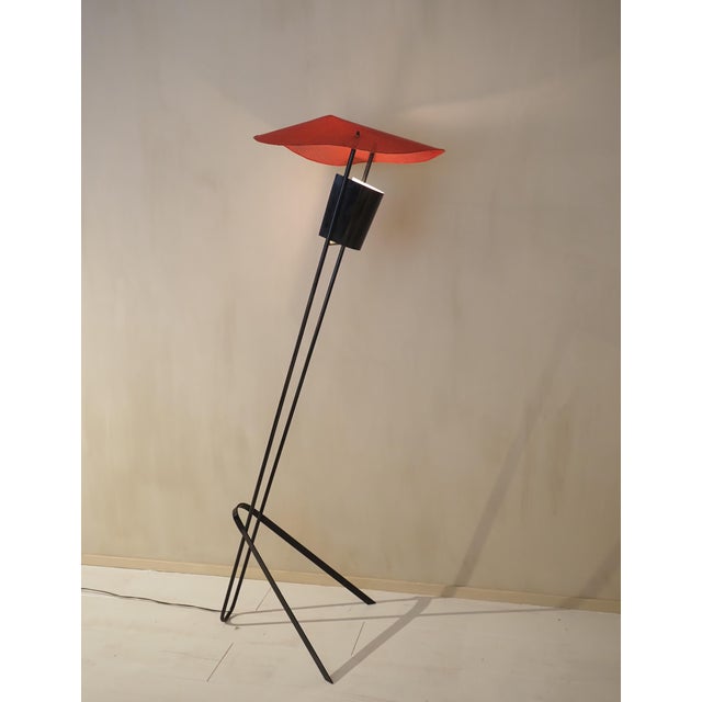Floor Lamp in the style of Pierre Guariche, France, 1970s For Sale - Image 14 of 14