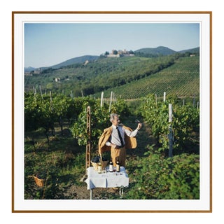 Barone Bettino Ricasoli 1983 by Slim Aarons Framed C-Print For Sale