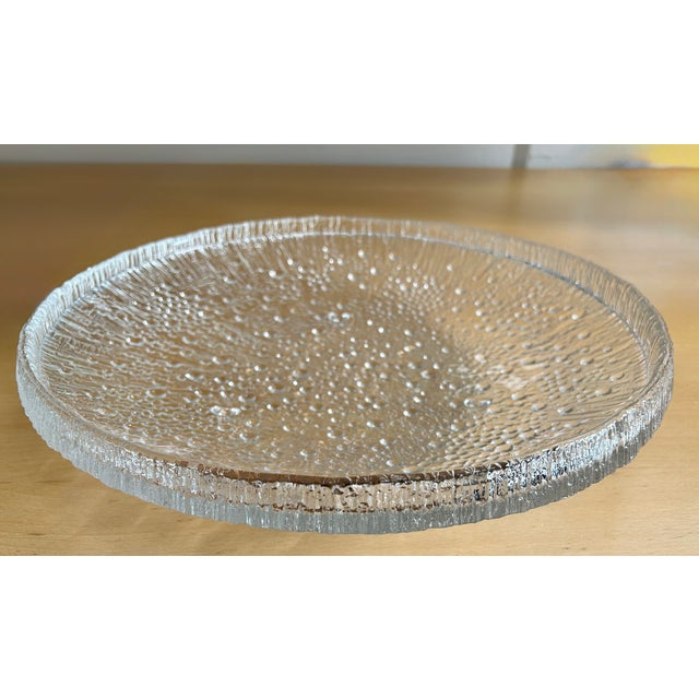 Mid-Century Modern Iittala Ultima Thule Footed Centerpiece Bowl 14.5" For Sale - Image 3 of 6