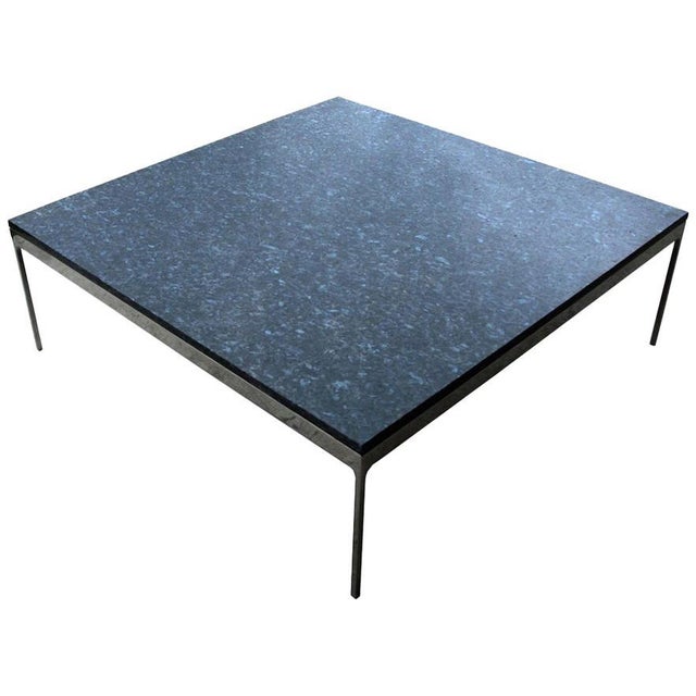 Stone Zographos Granite & Stainless Steel TA35 Series Coffee Table For Sale - Image 7 of 7