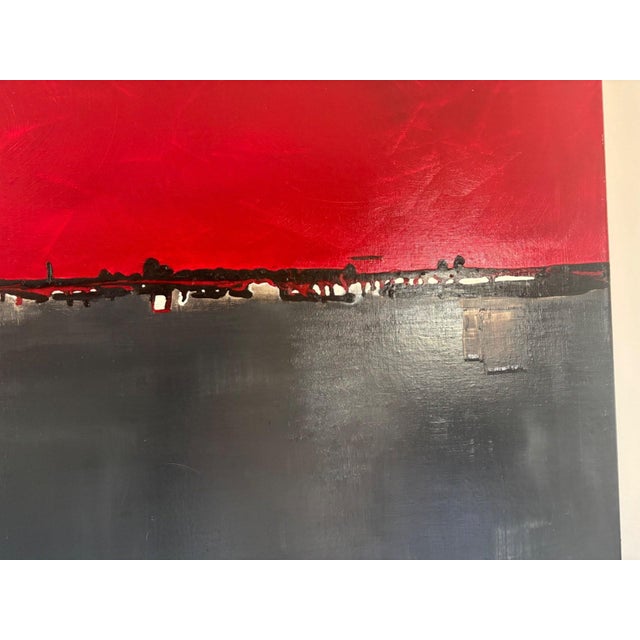 Marilyn Monnier, Abstract Composition, 2000s, Acrylic Painting on Canvas For Sale - Image 4 of 9