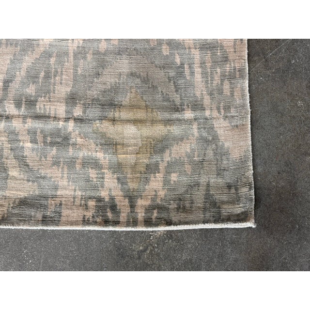 2010s 8ft 9in × 11ft 10in Exquisite Rugs Revias Mist Area Rug For Sale - Image 5 of 12