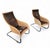 Rattan Lounge Chairs, 1990s, Set of 2 For Sale - Image 4 of 15