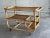 Mid-Century Modern Vintage Bamboo Trolley, 1940s For Sale - Image 3 of 18