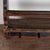 Blue 19th Century Original Blue Painted Hanging Wall Display Shelf Plate Rack For Sale - Image 8 of 11