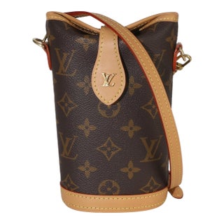 Monogram Canvas Fold Me Pouch For Sale