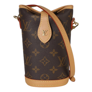 Monogram Canvas Fold Me Pouch