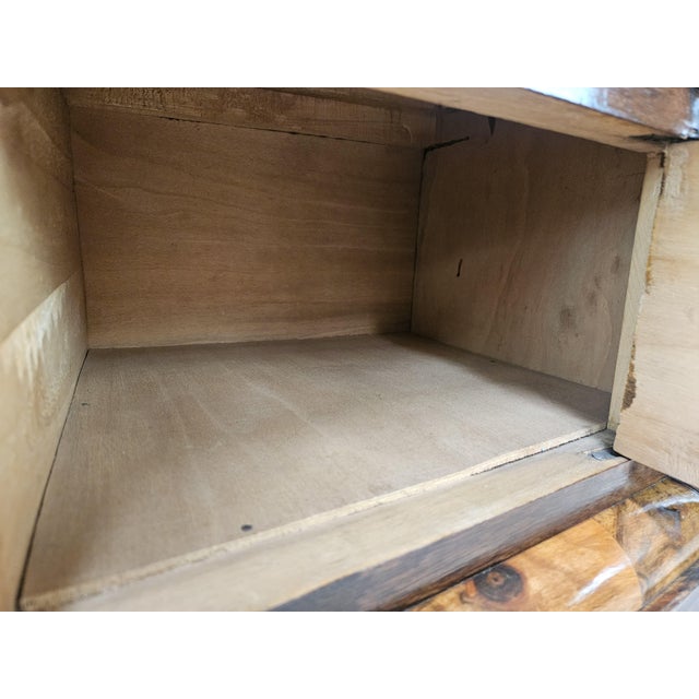 Tuscan Art Deco Dressing Table in Walnut Burl, 1940 For Sale - Image 11 of 17