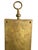 Vintage Edward Alden Brutalist Brass-Tone Metal Wall Curio Shelf Cabinet, Hong Kong, Signed For Sale - Image 16 of 17