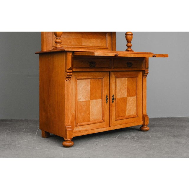 Gründerzeit Sideboard in Oak, 19th Century For Sale - Image 8 of 18