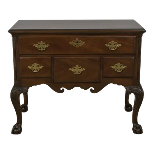 Kittinger Colonial Williamsburg Cw-19 Mahogany Lowboy