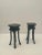 Carved Ebonized Maison Jansen Style Side Tables -A Pair For Sale - Image 11 of 13