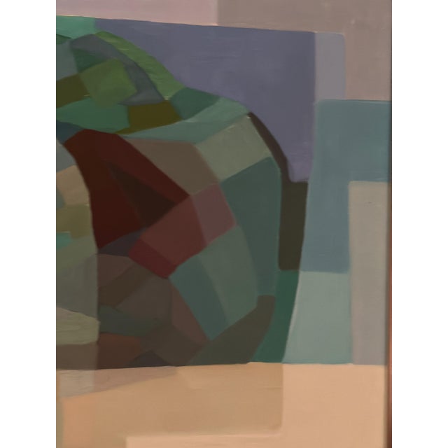 Rune Eringstam, Composition, 1950s, Oil Painting on Canvas, Framed For Sale - Image 8 of 12