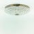 Orrefors Mid-Century Modern Scandinavian Glass and Brass Flush Mount by Carl Fagerlund for Orrefors, Sweden, 1960s For Sale - Image 4 of 11