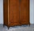 English Art Deco Style Walnut Double Door Wardrobe from Dillon For Sale - Image 4 of 18