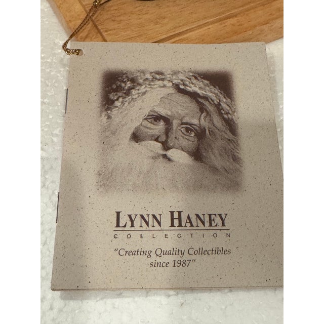 Vintage Lynn Haney “Sugar Plums & Nutcracker” Santa #1498 For Sale - Image 11 of 12