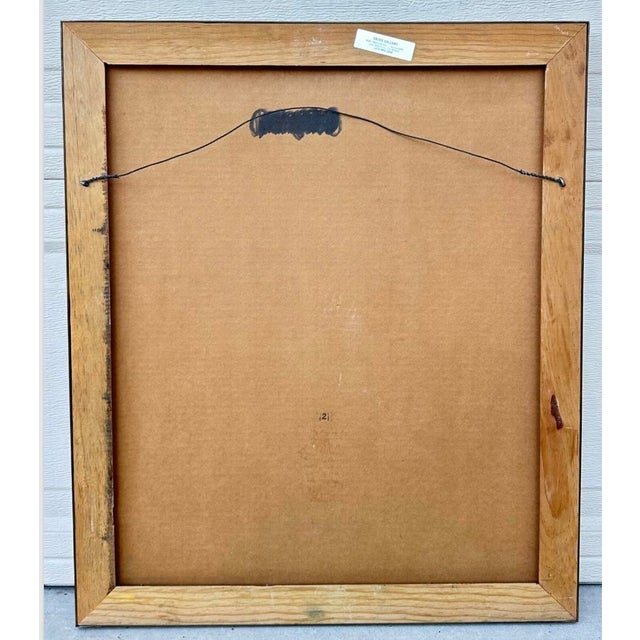 Ed Baynard (American, 1940–2016) Floral, Flowers Etching Framed For Sale - Image 12 of 12