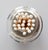 1930s Vintage Sterling Silver & Glass Match Striker Holder For Sale - Image 5 of 7