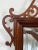 Brown Baker Georgian Chippendale Carved Mahogany Wall Mantel Mirror Fretwork Crest For Sale - Image 8 of 11