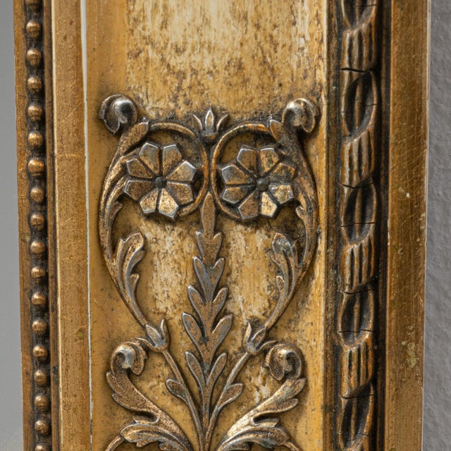 Early 20th Century French Gilded Wood Mirror For Sale - Image 10 of 10