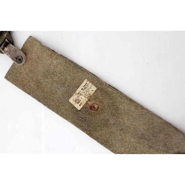 Mid 20th Century Vintage Pony Skin Band With Equestrian Medallions For Sale - Image 5 of 5