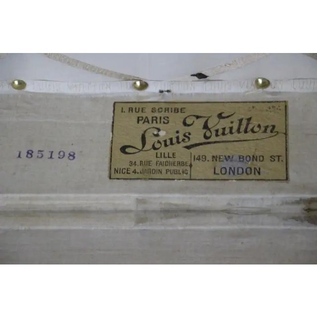 Louis Vuitton Trunk in Monogram from Louis Vuitton, 1920s For Sale - Image 4 of 18
