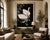 Paper White Chinese Geese Swimming, Vintage Japanese Woodblock Print Reproduction, 32" X 48" For Sale - Image 7 of 11