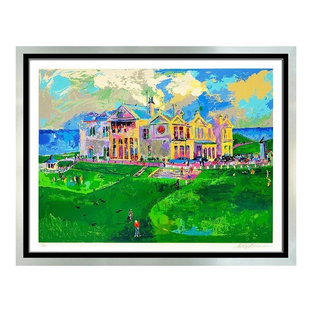 1980s Clubhouse at Old St. Andrews, LeRoy Neiman For Sale