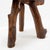 Brown Brutalist Rustic Tripod Wooden Stool, 1950s For Sale - Image 8 of 13