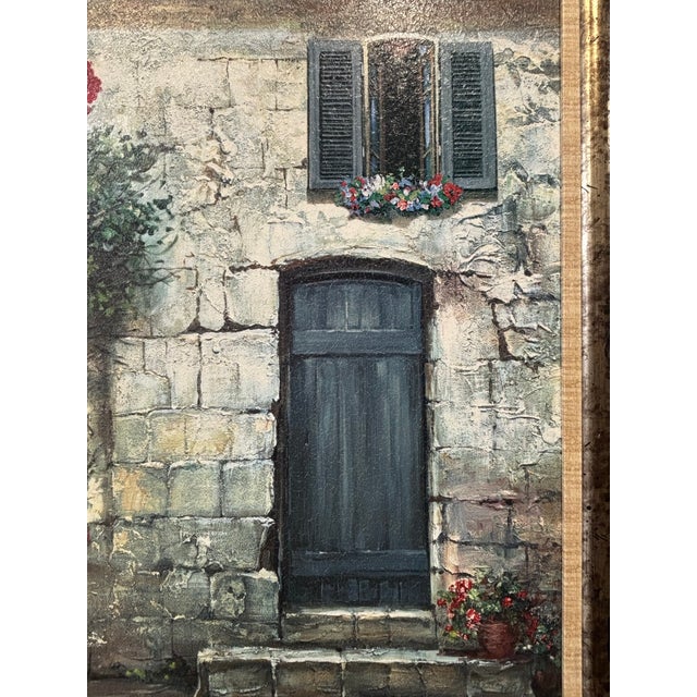 Textile Casafina Oil Painting Reproduction by Roger Duvall For Sale - Image 7 of 8