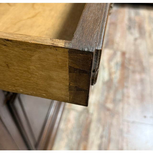 Napoleon III Oak Sideboard, 1850s For Sale - Image 6 of 9