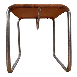 Bauhaus Tubular Chrome Steel Stool from Eisengarn, 1930 For Sale