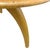 Heywood-Wakefield Solid Birch Round Lazy Susan Coffee Table in Wheat For Sale - Image 10 of 18